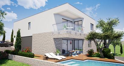 New modern Villa under construction in Vodice