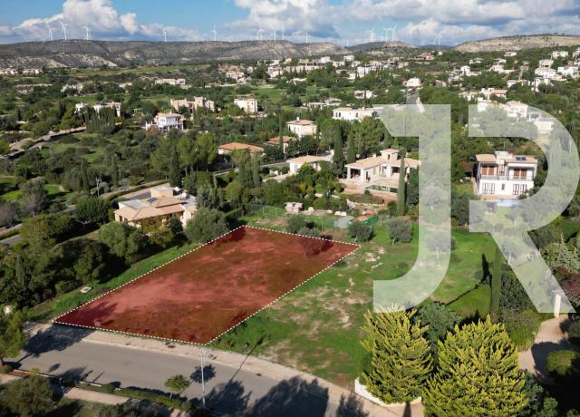 Фото 1 - Продажа земли в Aphrodite Hills, ID-101 | Агентство недвижимости на Кипре Taysmond